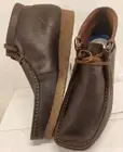 Clarks Mens Shacre Boot Brown Ankle Chukka Boots Shoes 9.5 Medium