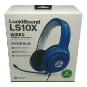 LucidSound LS10X Wired Gaming Headset for Xbox Series X|S - Shock Blue Brand New