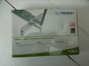 TRENDnet Wireless-G PCI Adapter 802.11b/g 64/128-Bit 54Mbps 2.4GHz TEW-423PI NEW