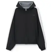 [Alexander Wang] Reversible Zip Front Raglan Hoodie