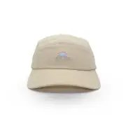 Helios Ultralight 7 Panel Firm Brim Unisex Running Cap - Tan