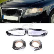 Pair Headlight Lens Cover Shell For Audi A4 A4L B9 B8 PA B8.5 2013-15 8K0941005 (for: Audi)
