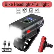 Rear Bike Lights Back Bicycle Light Set LED Front USB Rechargeable Waterproof AU