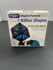 TOSY Magnet Pyramid Stone - 1 Cube Transforms into 1 Billion Shapes,