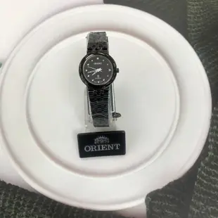 ORIENT東方錶 女 黑面時尚 石英腕錶 (HM5BX41) 24mm