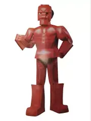 Rock Em Sock Em Fighting Robots RED Rocker KIDS M 8Child Costume NEW