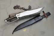 20 inches long Blade large machete-Hunting cleaver-Bush clearing Cleaver-Chopper