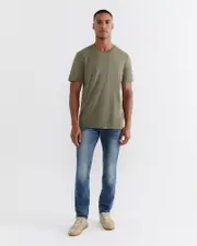 [Jag] Jag Men's Stan Slim Jeans In Aged Vintage Blue Size 38 38 Blue