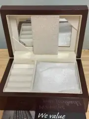 New Small Lacquered Wood Jewelry Storage / Trinket Box-Ring Organizer-6x4