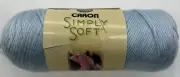 Caron Simply Soft Yarn "Soft Blue" 1 Skein #1184