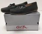 ARA Amarillo Women’s Driving Moccasins Thyme Green Size 5.5 Comfort Loafers
