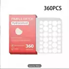 360pcs Acne Patches Removal Patch Tag Hydrocolloid Pimple Spot Plaster G