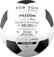 RIMAFI Motivational Message Training Ball Football Size 5 Match Training Soccer Ball Soccer Ball Soccer Soccer Kids