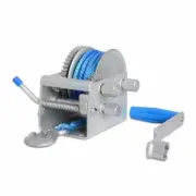 1000kg Hand Winch Dyneema Rope 3 Speed- Boat Marine Trailer Atlantic Jarrett