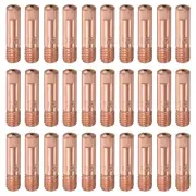 30Pcs Welder Tips .050" Bore Diameter M6 Contact Tip for 15AK Welding Gun