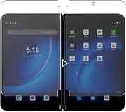 Puccy 4 Pack Screen Protector Film, compatible with Microsoft Surface Duo 2 TPU Guard （ Not Tempered Glass Protectors）