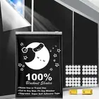 Blackout Blinds, (300 X 145CM) Portable Blackout Curtains, 100% Blackout Materia