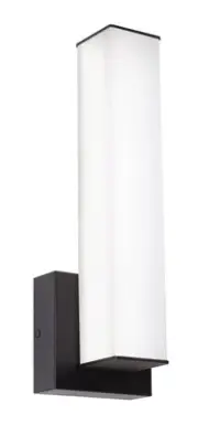 AFX TADS0514LAJMV Tad 14" Tall LED Bathroom Sconce - Black