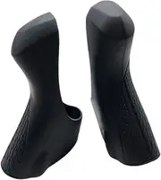 2pcs Bicycle Lever Cover, Bike Brake Lever Hoods, Protective Sleeves, Road Bike Lever Cover for ST-4700/5800/6800, Black