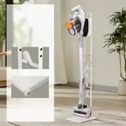 ACA White Cordless Vacuum Stand Rack Cleaner Free standing Holder For Dyson Xiaomi Iron