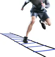 Pro Agility Ladder Agility Training Ladder Speed 12 Rung 20Ft with Carrying Bag