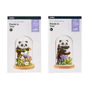 Mini Blocks Flower Series: Panda in Tree - Assorted