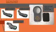 Magnetic Digiscope Adapter for Vortex crossfire Spotting Scope