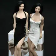 TBLeague Phicen T01 1/12 Female Ice Silk Dress Clothes Fit 6" Figure Body Model