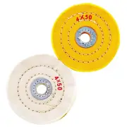 2Pcs Flannelette Buffing Angle Grinder Wheel Felt Polishing Disc Pad Tool Set P