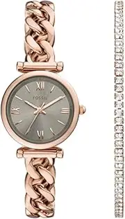 [FOSSIL] Carlie Rose Gold Watch ES5378SET