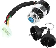 5 Wire 5 Pin Ignition Key Switch Start Lock for Most MotorcycleBuggy Go Kart ATV