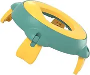 SWOOMEY Portable Folding Toilet for Travel Potty for Easy to Carry Sturdy Design for Camping Picnics and Car Trips Emergency Potty