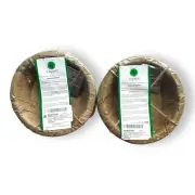 TAPARI Composable & Disposable Leaf Plates & Bowls 6" Luau Sturdy and Leakproof