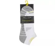 COLE HAAN® Men's ZERØGRAND® Performance Cushion No-Show Socks "COOLMAX® FIBER"