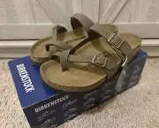 NWT Women’s Birkenstock Mayari Mocha Mocca Birks Sandals Shoes (EU 36/US 5-6)