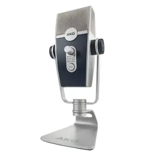 AKG Lyra手機直播立體聲USB麥克風播客影音製作－超優惠加購AKG K92/K52高階監聽耳機【音響世界】