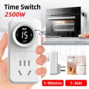 250V Digital Timer Switch LCD Display Power Socket Home Electric Automation New