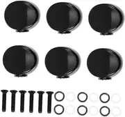 DRESSOOS 6pcs Guitar Tuning Keys Acoustic Guitar Tuner Handle Metal Pegs Key Accessory