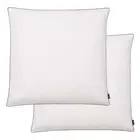 vidaXL Pillows 2 pcs Down/Feather Filling Light 80x80 cm White