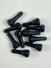 Kimball Midwest Snap-In Tubeless Tire Valve 1-1/4 inch Long TR-413 10-Pack