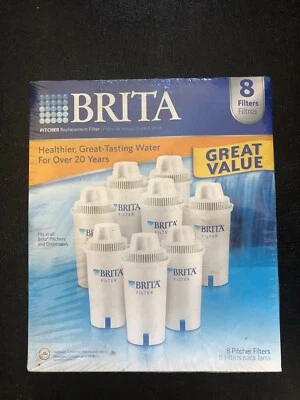 Brita 8-Pack Pitcher Replacement Filters
