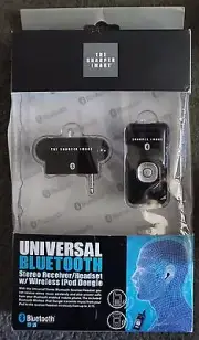 Universal Bluetooth Stereo Receiver/Headset w/ Wireless iPod Dongle-BRAND NEW