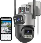 Outside Cameras for Home Security with 3M Cord, IP66 Waterproof, AI Tracking, L
