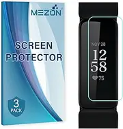 [3 Pack] Ultra Clear Screen Protector TPU Film for Fitness Tracker Fitbit Inspire 2 – High Protection, Shock Absorption (Fitbit Inspire 2, Clear)