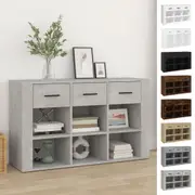 Sideboard Engineered Wood Buffet Cabinet Cupboard Storage Multi Colours vidaXL