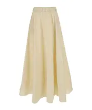 P.A.R.O.S.H. Elasticated Waist Skirt S,XS,M BEIGE