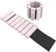 Adjustable Ankle Weights Set - 2X Weight Bracelet For Women - Adjustable Silicone Wrist Strap Pilates Equipment Bracelet Suppor For Walking, Ballet, Fitness, Aerobics