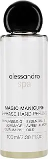 Alessandro Spa 2 - Phase Hand Peeling Magic Manicure for Women 3.38 oz Exfoliator