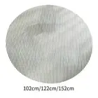 Round Tablecloth with Elastic Band Wipe Clean Protector Elegant Table Cloth