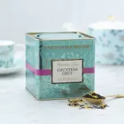 FORTNUM & MASON EARL GREY Loose Tea in Caddy 250g 8.8 oz EXP 5/26 SEALED NEW